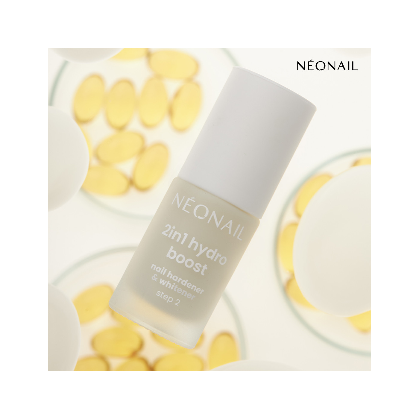 Rinforzante per Unghie 2in1 Hydro Boost Nail Hardener & Whitener